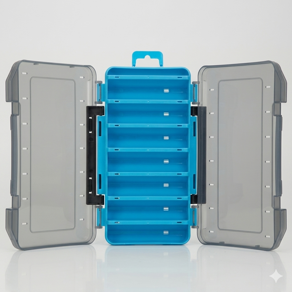 Caja para Vinilos,aparejos, jighead de pesca o multifuncional